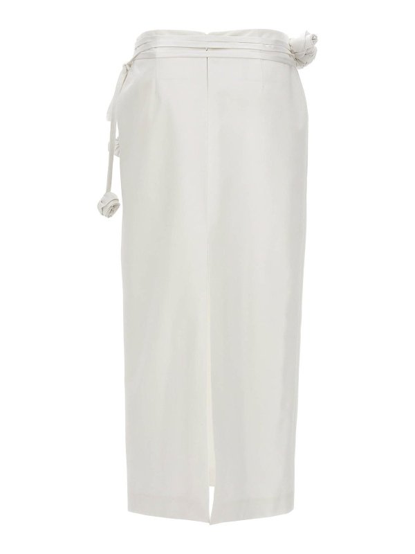 MAGDA BUTRYM: Knielange und Midi Röcke online - Midirock - Weiß