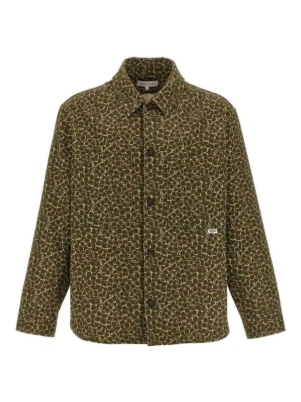 MAISON KITSUNÉ: ブラウス - ブラウス - 緑