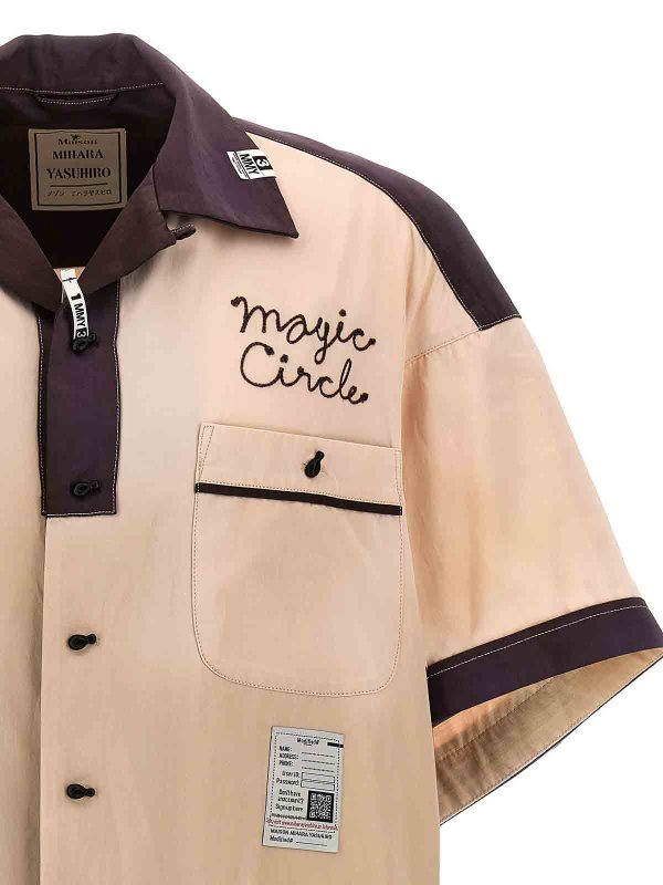 The Best Shops MAISON MIHARA YASUHIRO: shirts - Embroidery Shirt