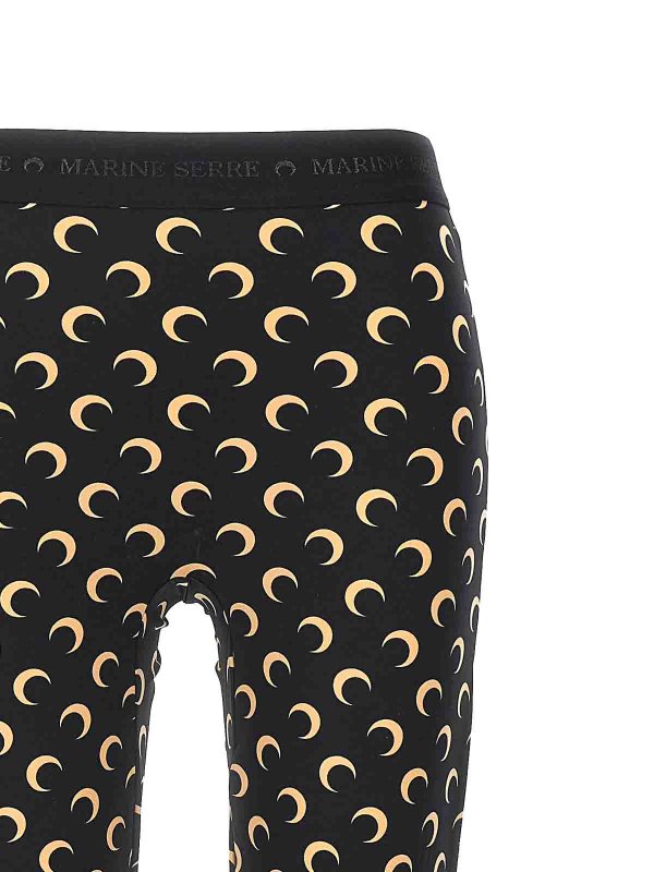 The Best Shops MARINE SERRE: leggings - Logo Leggings