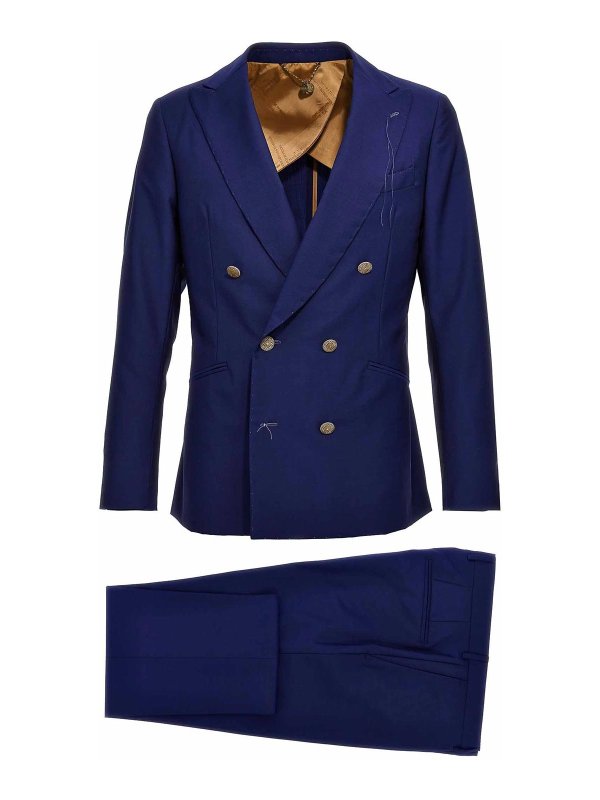 MAURIZIO MIRI: フォーマルスーツ - フォーマルスーツ - ブルー