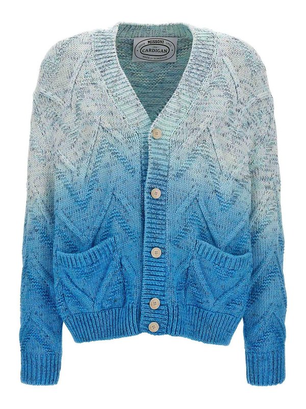 MISSONI: cardigans - Ombre Cardigan