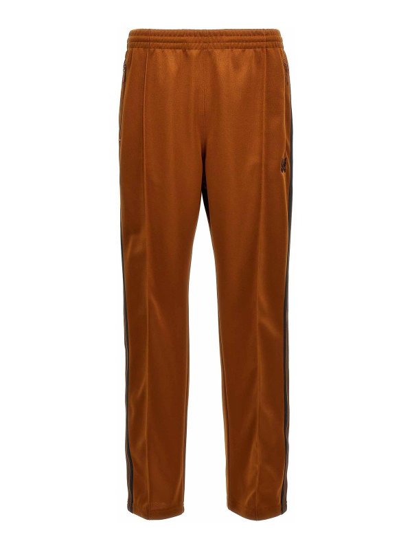 NEEDLES: tracksuit bottoms - Logo Embroidery Joggers