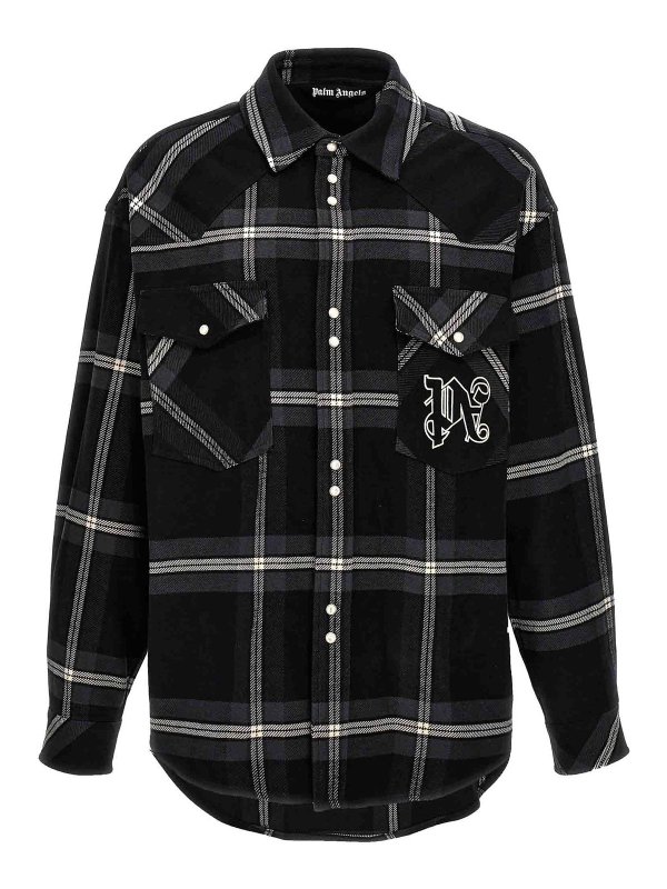 Palm Angels: Parkas - Parka - Gris