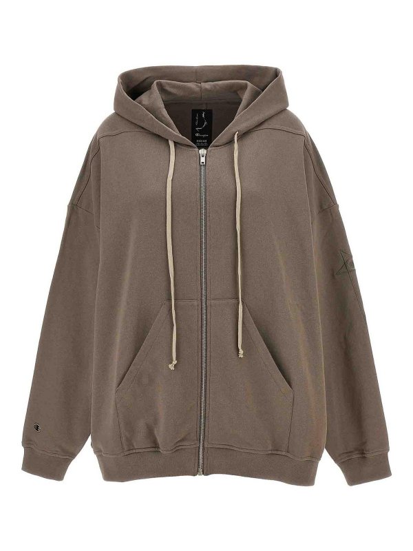 RICK OWENS: スウェット＆セーター - スウェットシャツ/セーター - グレー