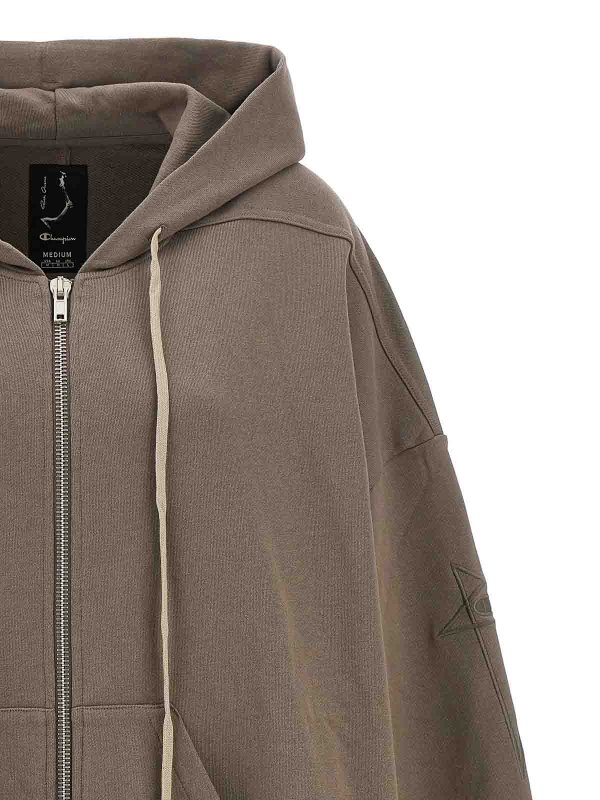 The Best Shops RICK OWENS: スウェット＆セーター - スウェットシャツ/セーター - グレー