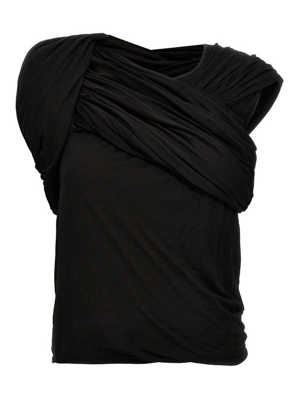 RICK OWENS: Tops und Tank Tops - Top - Schwarz