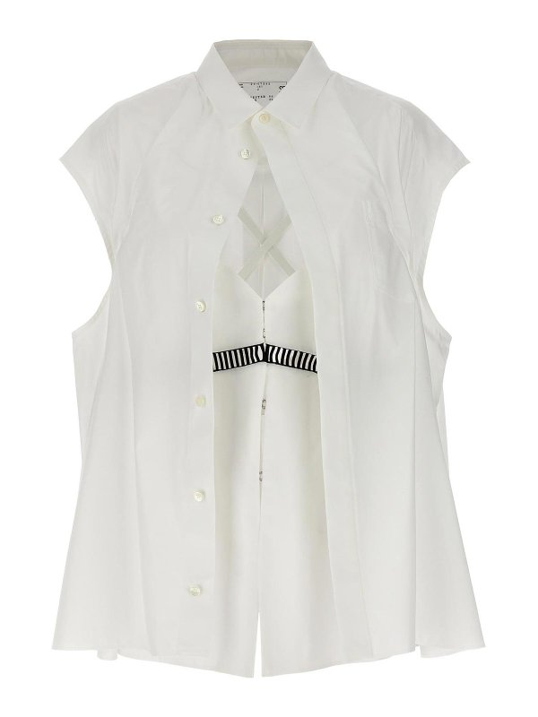 Sacai: shirts - Overlay Shirt