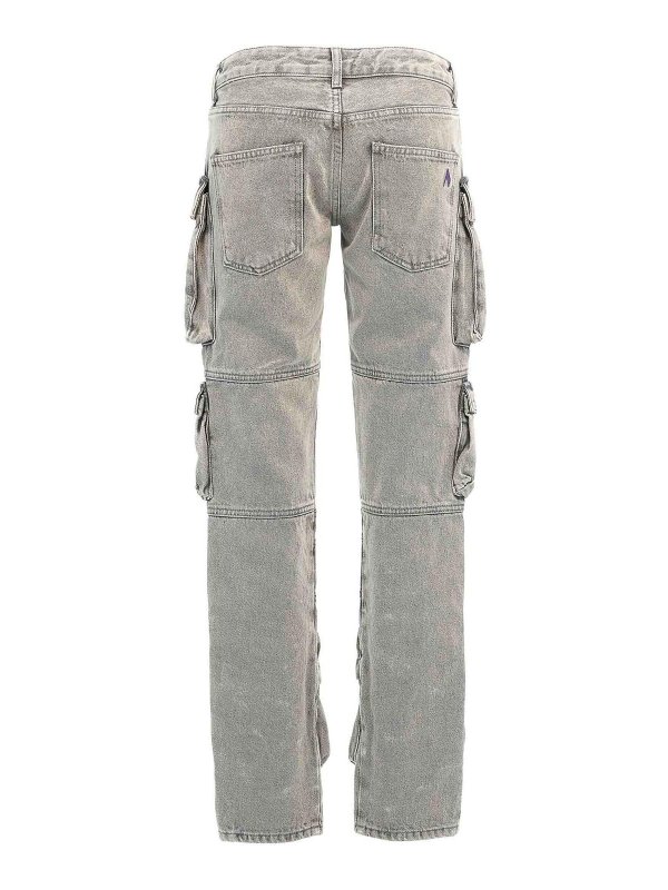 The Attico: Bootcut online - Bootcut Jeans - Grau