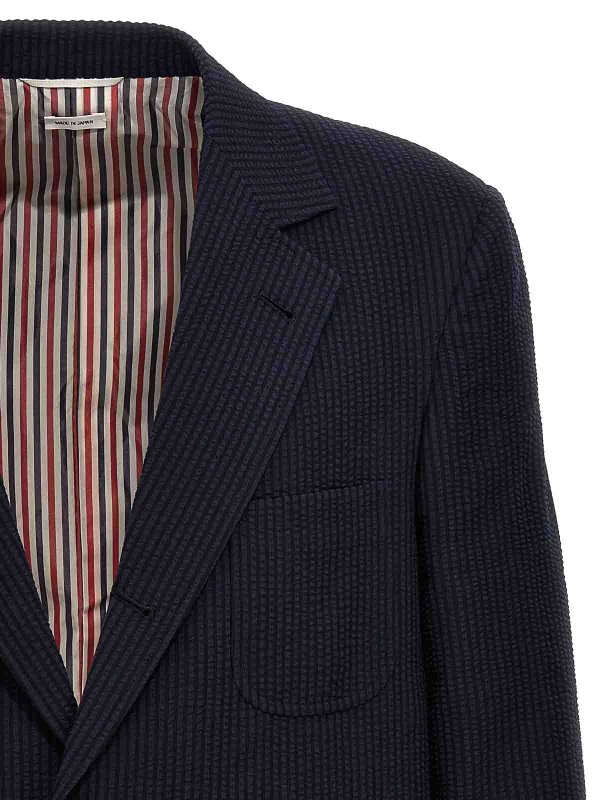 The Best Shops THOM BROWNE: Vestes de costume - Blazer - Bleu