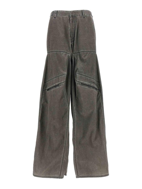 Y/PROJECT: カジュアルトラウザー - ショートパンツ - 黒