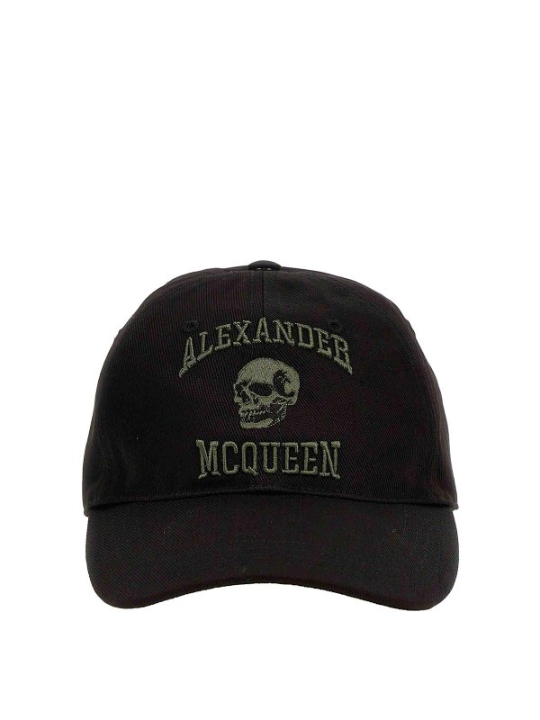 ALEXANDER MCQUEEN: hats & caps - Varsity Skull Cap