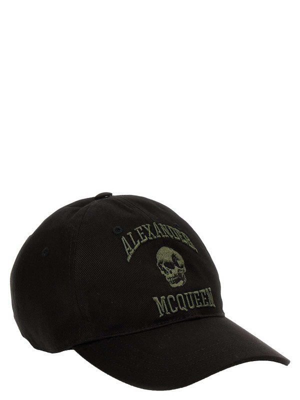 ALEXANDER MCQUEEN: hats & caps online - Varsity Skull Cap