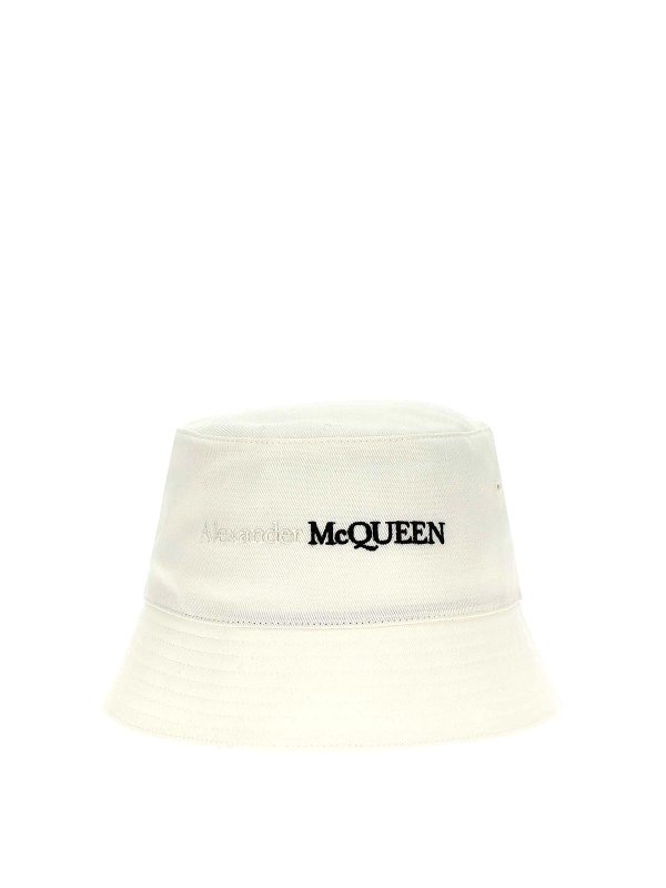 ALEXANDER MCQUEEN: hats & caps - Logo Bucket Hat