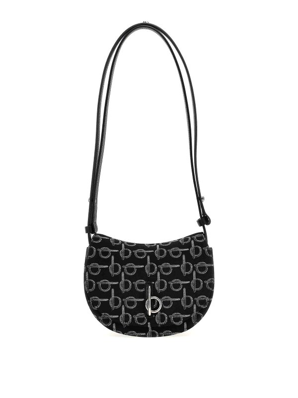 BURBERRY: クロスボディバッグ - クロスボディバッグ - 黒