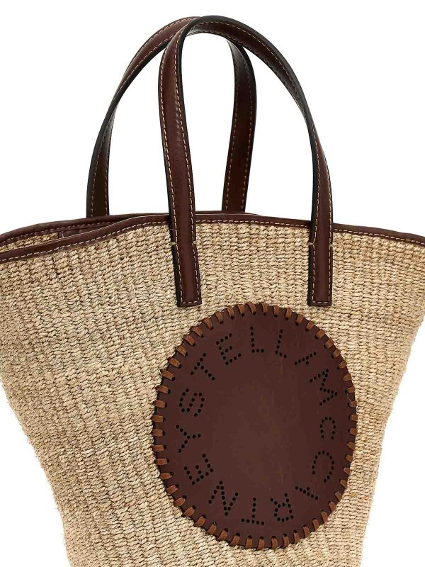 The Best Shops STELLA McCARTNEY: totes bags - Abaca basket handbag