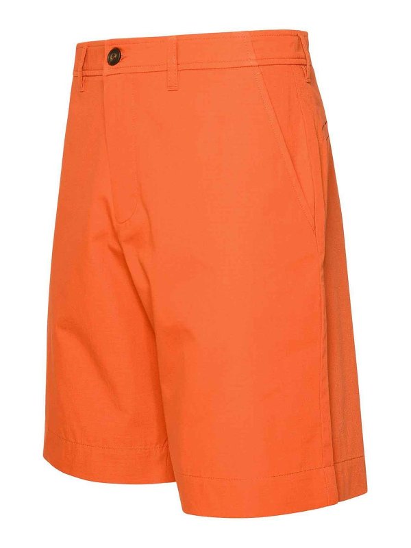 The Best Shops MAISON KITSUNÉ: トラウザーショーツ - ショートパンツ - オレンジ