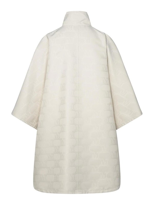 Max Mara: Capes & Ponchos online - Cape - Weiß