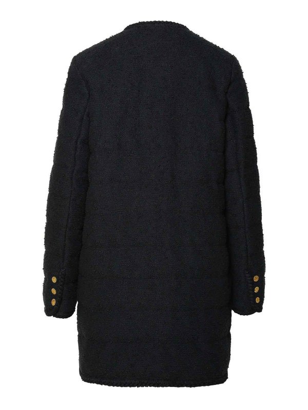 MONCLER: Vestes-rembourrees online - Blouson Rembourré - Noir