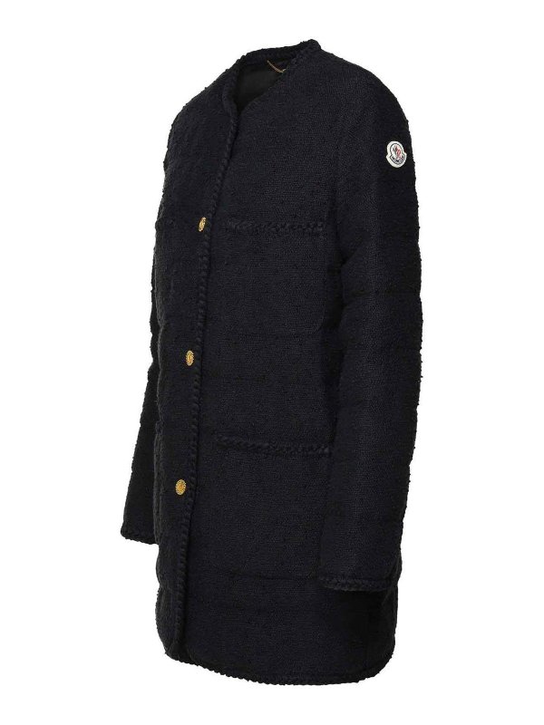 The Best Shops MONCLER: Vestes-rembourrees - Blouson Rembourré - Noir