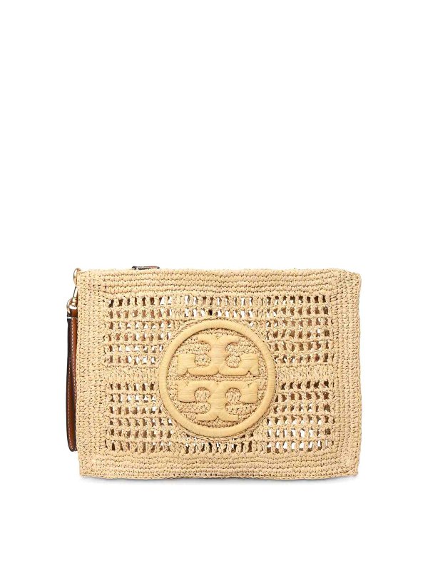 TORY BURCH: Bolso clutch - Bolso Clutch - Beis