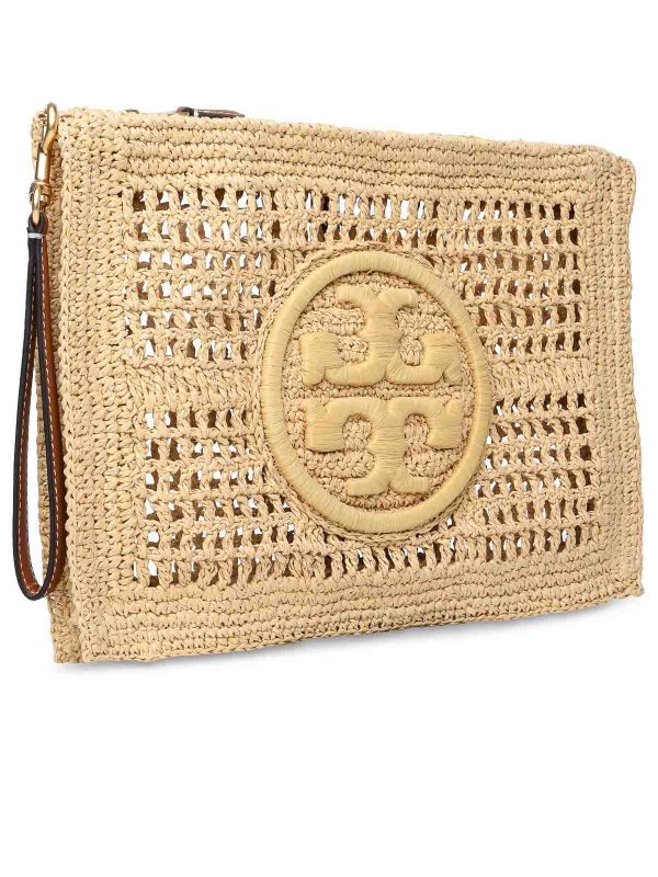 TORY BURCH: Bolso clutch online - Bolso Clutch - Beis