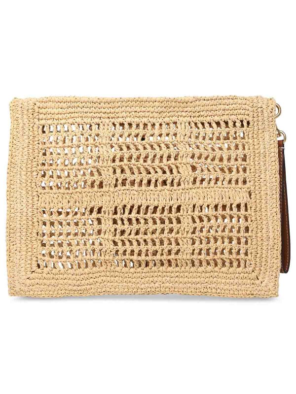 The Best Shops TORY BURCH: Bolso clutch - Bolso Clutch - Beis