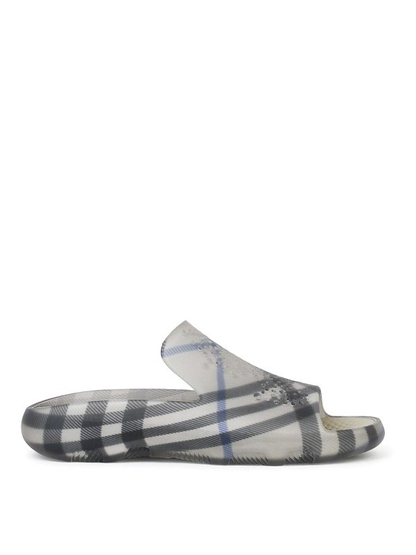 BURBERRY: ロファー＆スリッパ - ローファー - ベージュ