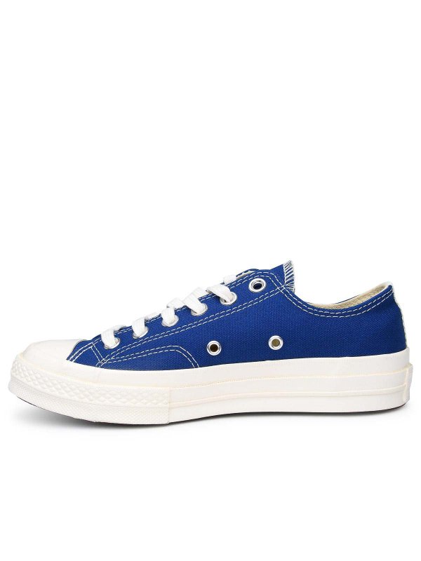 The Best Shops Comme des Garçons Play: sneakers - Sneaker in tela blu