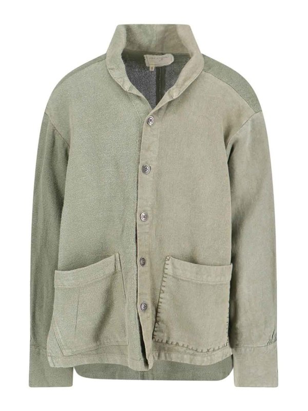 GREG LAUREN: Blazer - Blazer - Verde