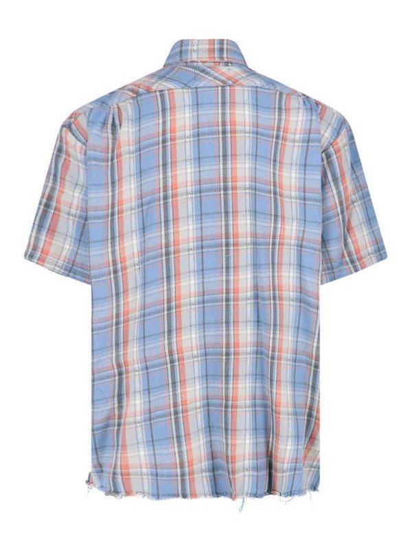 GREG LAUREN: shirts online - Light blue Shirt