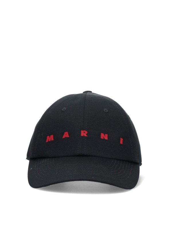 Marni: cappelli - Cappello Baseball Logo