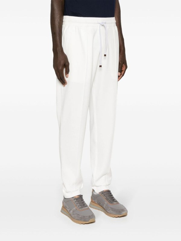 BRUNELLO CUCINELLI buy online トラックスーツ ボトムス - 白
