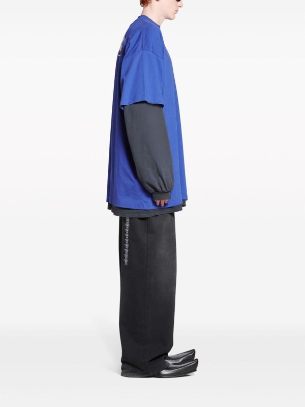 The Best Shops BALENCIAGA: t-shirts - Oversized cotton T-Shirt