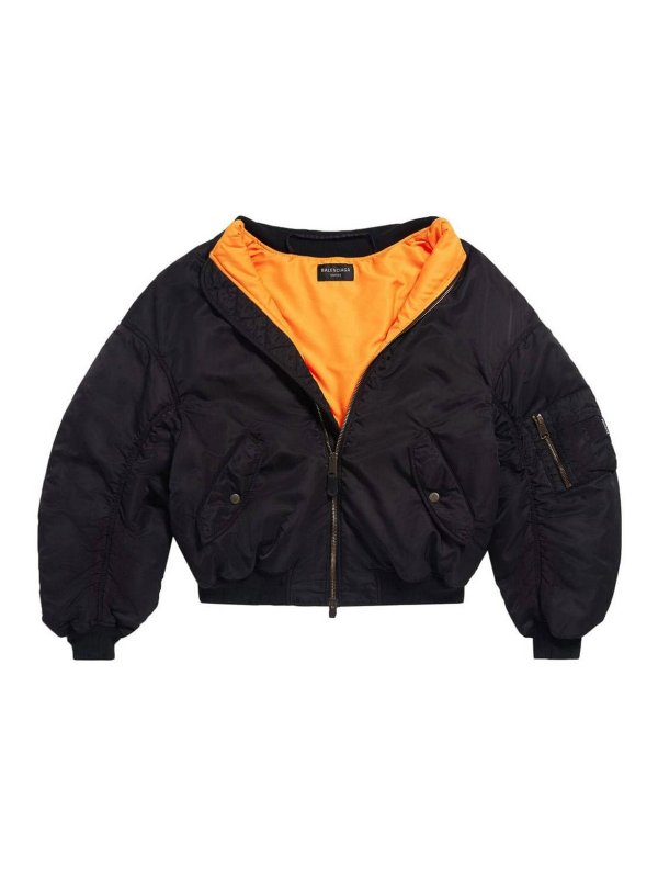 BALENCIAGA: casual jackets - Bomber jacket