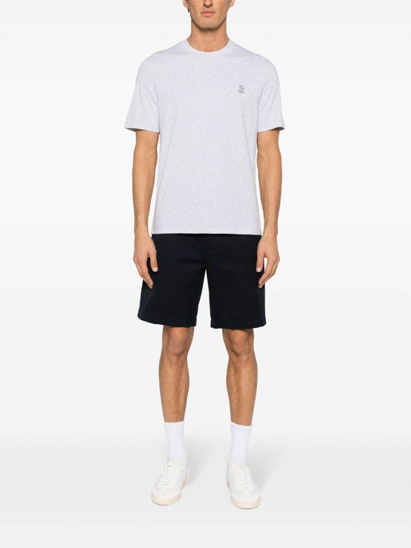 BRUNELLO CUCINELLI: トラウザーショーツ online - ショートパンツ - ブルー