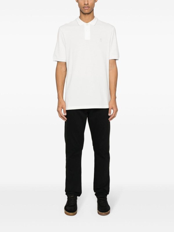 BRUNELLO CUCINELLI buy online Poloshirt - Weiß
