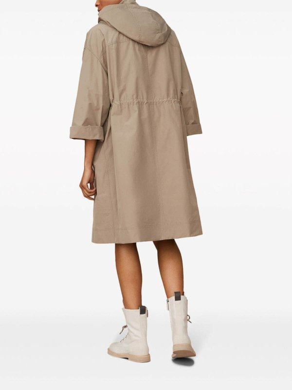 Abrigo Corto - Gris shop online: BRUNELLO CUCINELLI