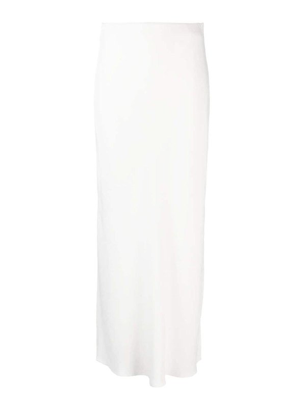 BRUNELLO CUCINELLI: Knielange und Midi Röcke - Midirock - Weiß