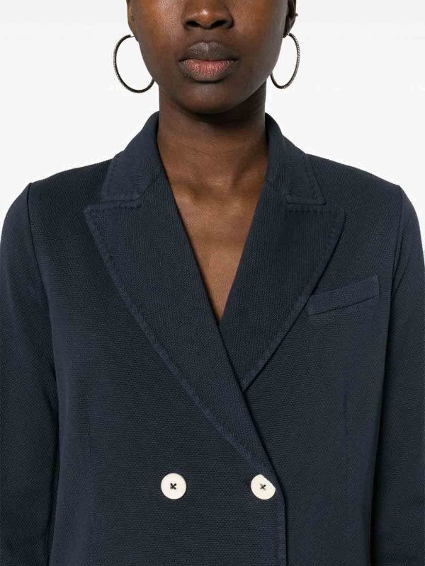 CIRCOLO 1901: casual jackets online - Oxford Double-Breasted Jacket