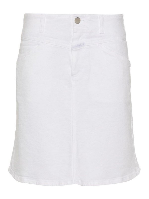 CLOSED: Knee length skirts & Midi - Denim Mini Skirt
