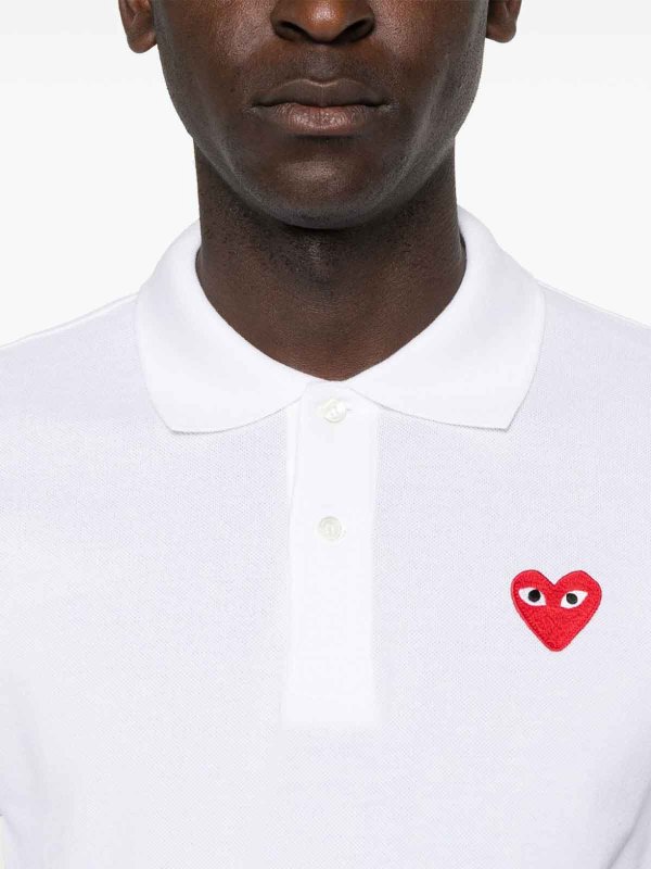 Logo cotton polo shop online: COMME DES GARCONS