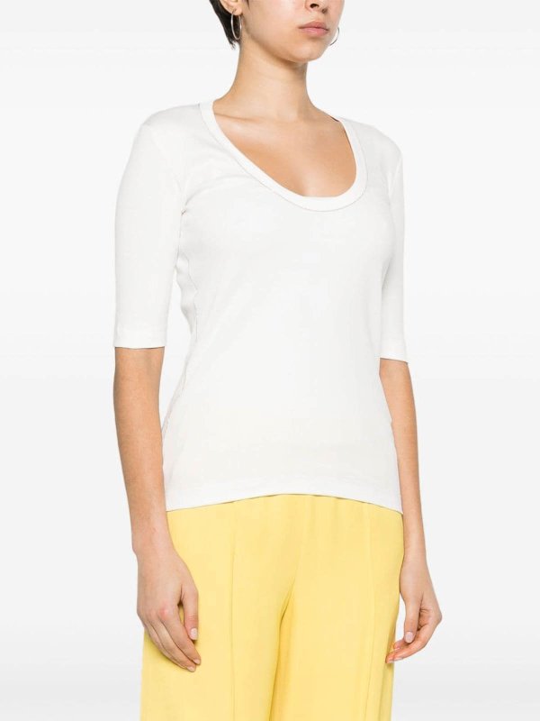 The Best Shops FABIANA FILIPPI: T-shirts - T-Shirt - Blanc