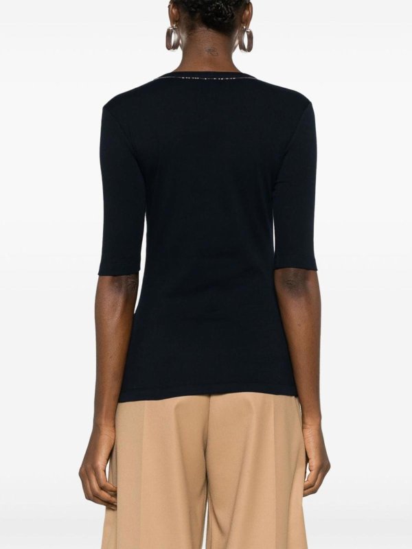 The Best Shops FABIANA FILIPPI: Camisetas - Camiseta - Azul