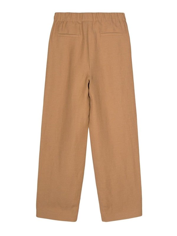 FABIANA FILIPPI: casual trousers online - Linen Blend Trousers