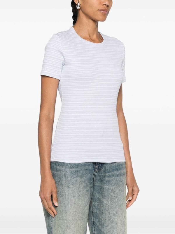 The Best Shops FILIPPA K: t-shirts - Striped Cotton T-Shirt