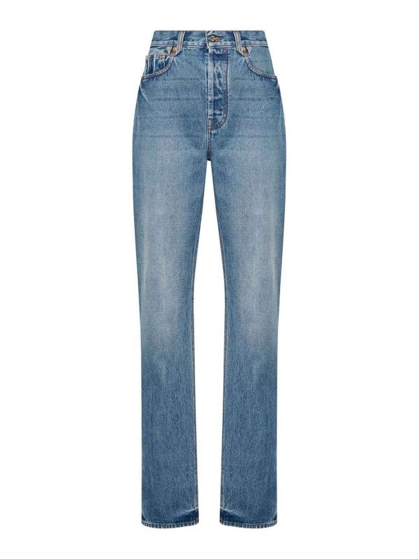 JACQUEMUS: Jeans à jambe droite - Jean Droit - Le De-Nimes Droit