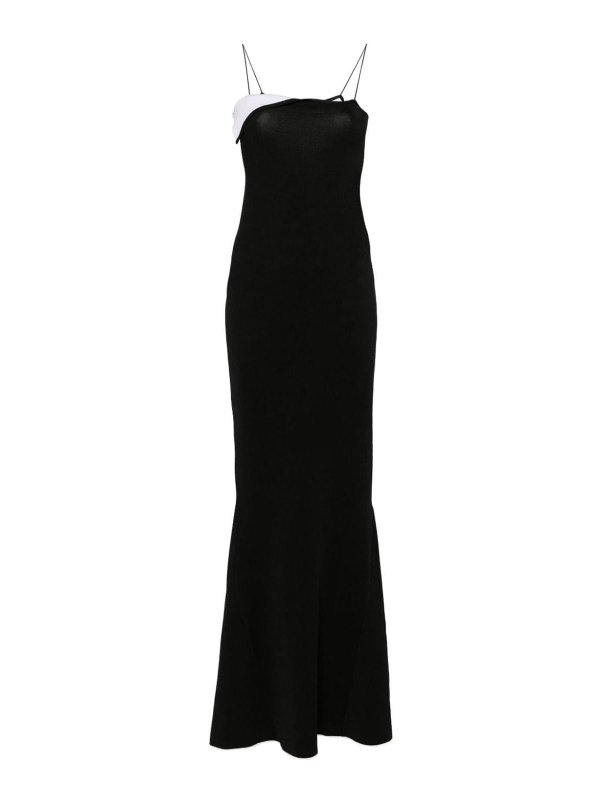 JACQUEMUS: Maxikleider - Maxikleid - Schwarz