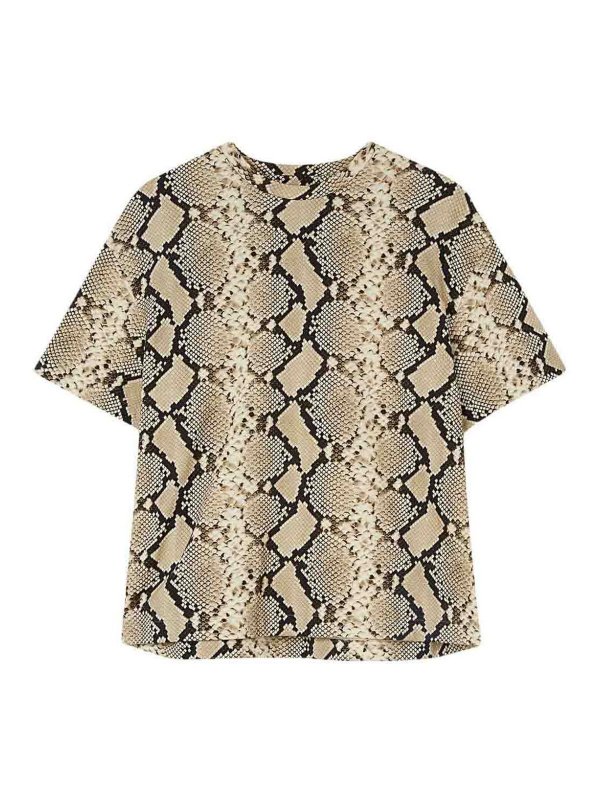 JIL SANDER: T-shirts - T-Shirt - Beige