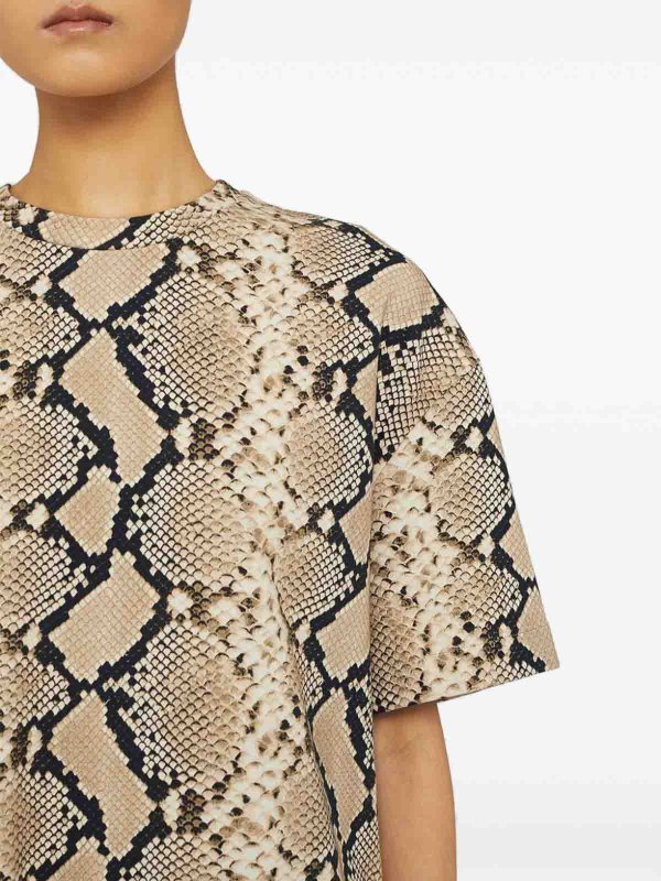 JIL SANDER: T-shirts online - T-Shirt - Beige